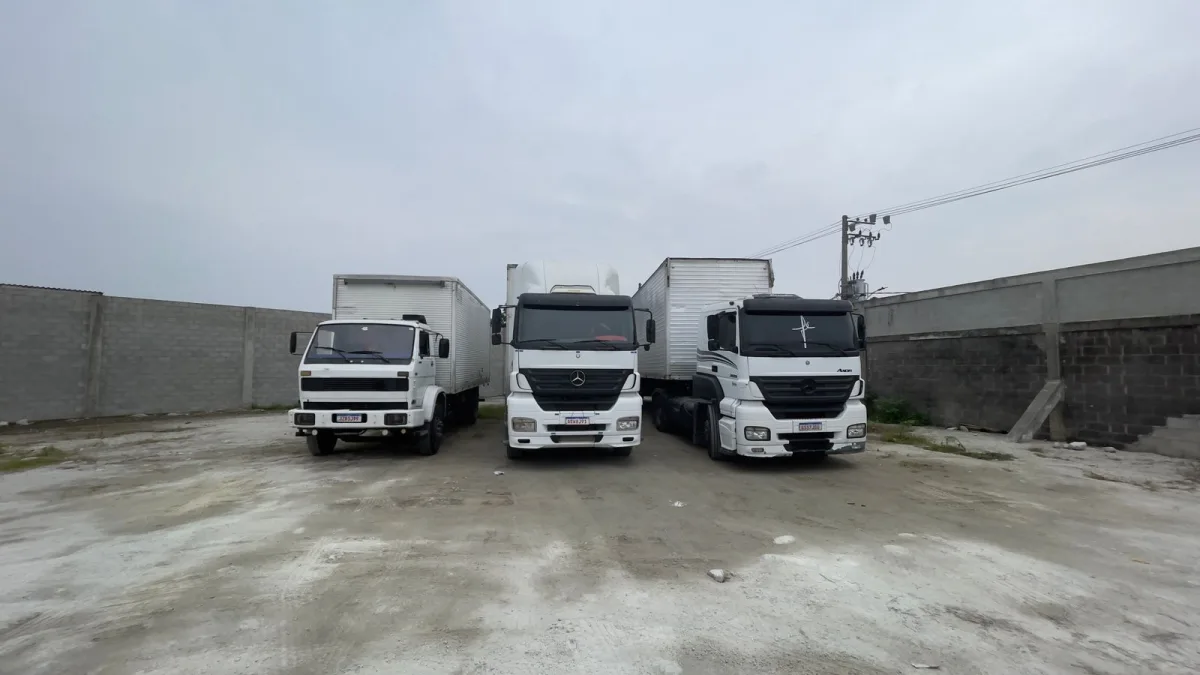 Frota LDBR — caminhões pesados frontais